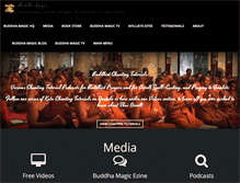 Tablet Screenshot of buddhamagic.net